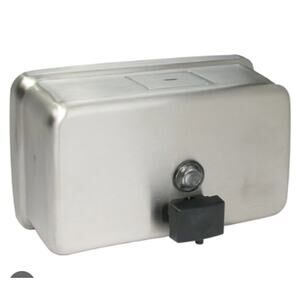 Bobrick ClassicSeries B-2112 Surface‎ Mounted 40 oz. Soap Dispenser Silver NEW